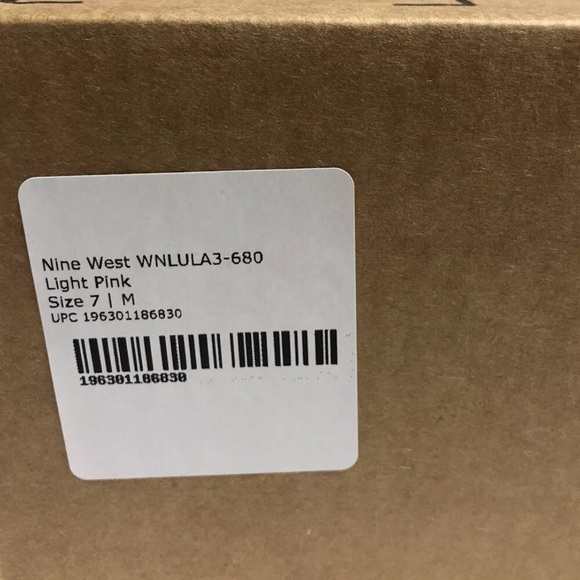 Nine West Women’s Lula, Pink Slide Sandals, Size 7 M - Picture 6 of 6